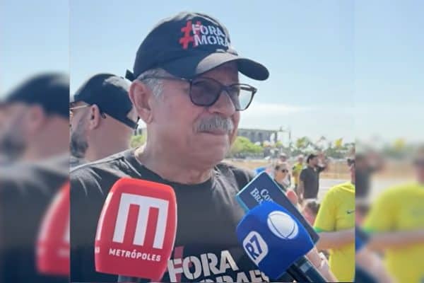 Sebastião Coelho defende afastamento de Alexandre de Moraes em manifestação