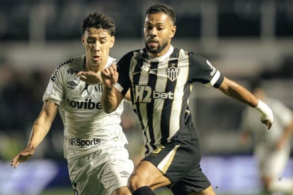 Atlético-MG e Santos se enfrentam por vaga na semifinal da Sul-Americana