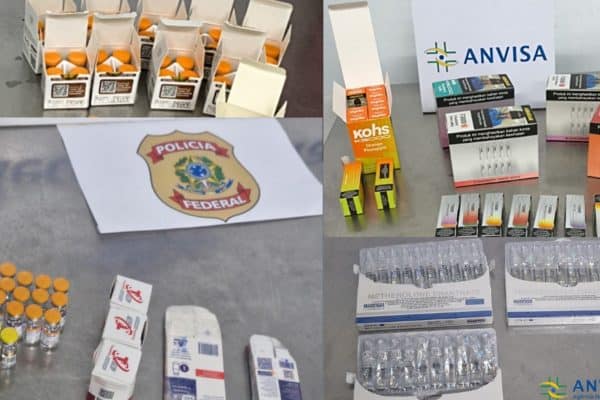 Anvisa apreende tirzepatida e anabolizantes no Galeão em setembro