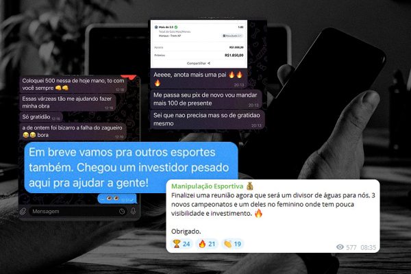 Grupo no Telegram é investigado por manipulação de apostas esportivas