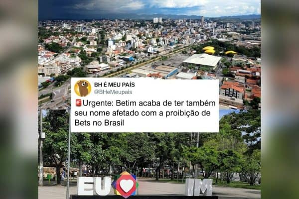 Mineiros fazem piadas com proibição das bets e renomeiam Betim e Betânia