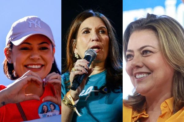 Michelle Bolsonaro lidera corrida ao Senado com 40,8%; Bia Kicis e Leila empatadas