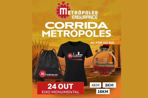 Confira detalhes do Metrópoles Endurance Corrida em Brasília