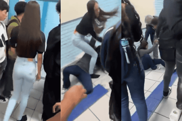 Estudante agride funcionária de escola em Itaquaquecetuba; vídeo mostra a cena