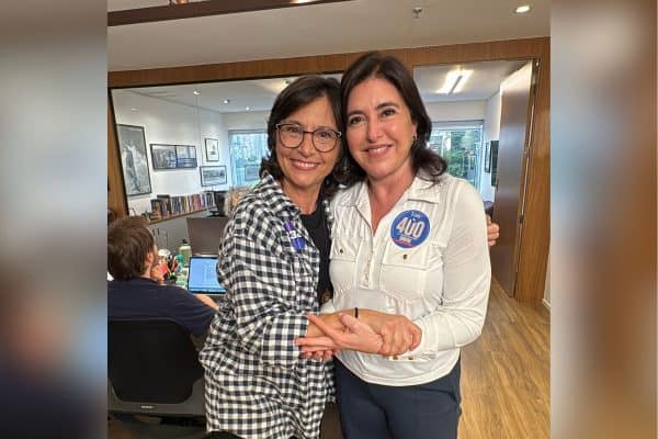 Soninha Francine declara apoio a Simone Tebet na disputa pelo Senado em SP