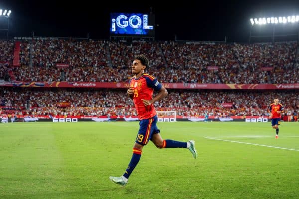 Yamal brilha com dois gols e Espanha vence Croácia na Nations League