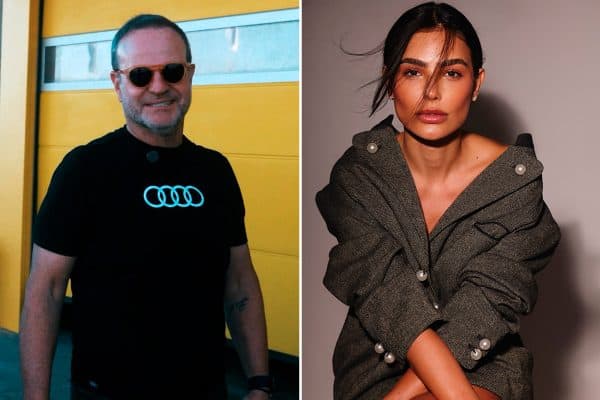 Cíntia Chagas fala sobre separação de Rubens Barrichello: “Fofo”