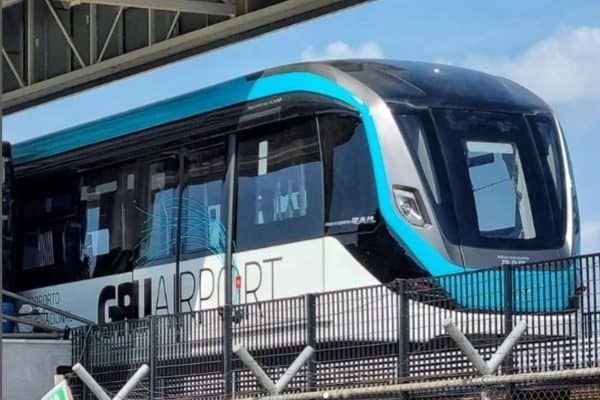 Aeromóvel de Guarulhos agora opera no mesmo horário dos trens da CPTM