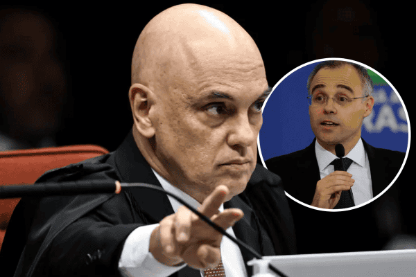 Alexandre de Moraes teve que ser contido por seguranças durante briga com Mendonça