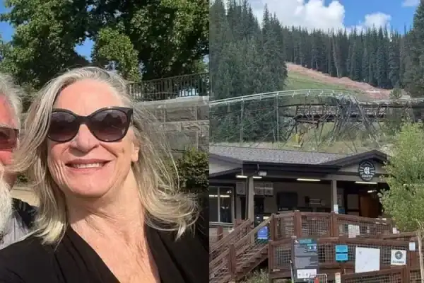 Mulher é arremessada de montanha-russa e arrastada pelos trilhos