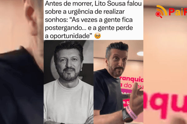 Antes de morrer, Lito Sousa falou sobre a urgência de realizar sonhos: “As vezes a gente fica postergando”