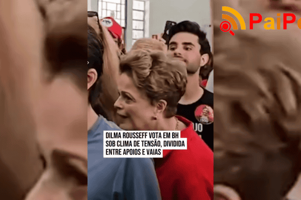 Dilma Rousseff vota em BH sob clima de tensão, dividida entre apoios e vaias
