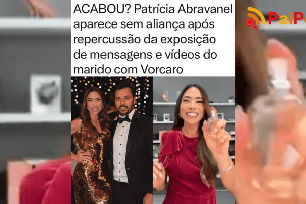 ACABOU? Patrícia Abravanel aparece sem aliança após repercussão da exposição de mensagens e vídeos do marido com Vorcaro
