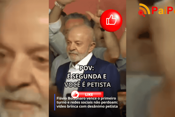 Flávio Bolsonaro vence o primeiro turno e redes sociais não perdoam: vídeo brinca com desânimo petista