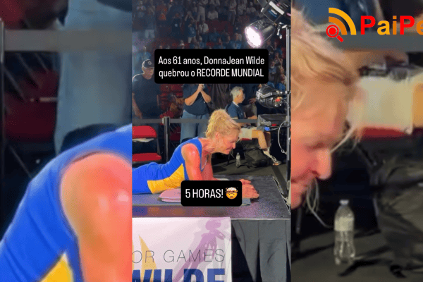 Aos 61 anos, DonnaJean Wilde quebrou o recorde mundial