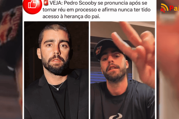Pedro Scooby se pronuncia após se tornar réu em processo e afirma nunca ter tido acesso à herança do pai