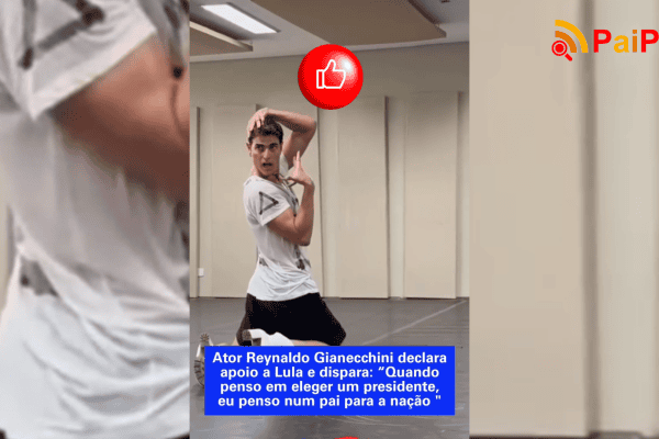Gianecchini declara apoio a Lula e dispara: “Quando penso em eleger um presidente, eu penso num pai para a nação”