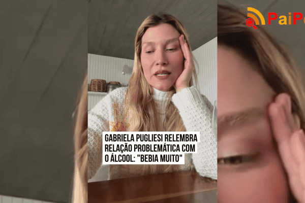 Gabriela Pugliesi relembra relação problemática com o álcool: “Bebia muito”