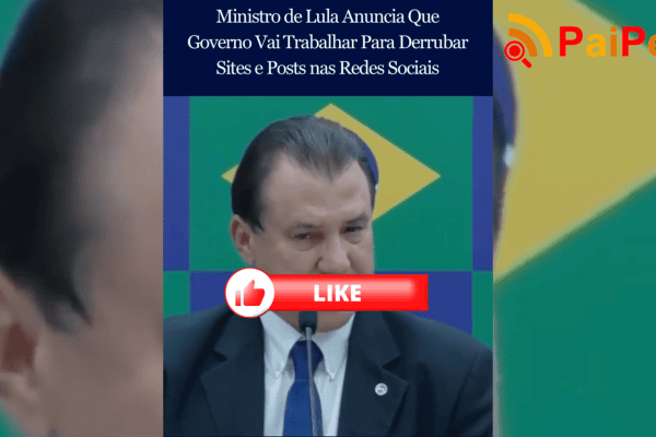 Ministro de Lula anuncia que governo vai trabalhar para derrubar sites e posts nas redes sociais