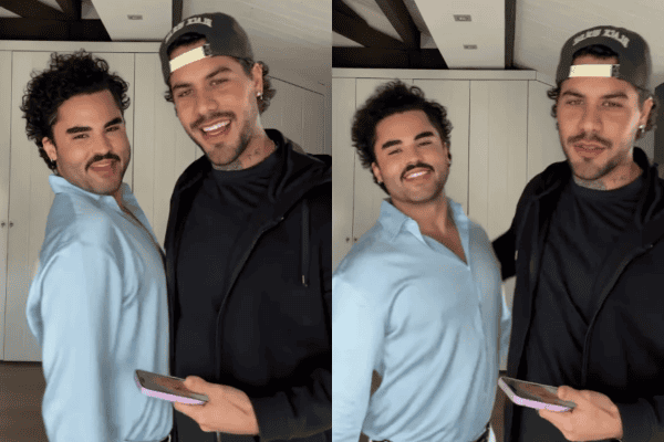 Zé Felipe e Lucas Guedez reagem a vídeo de IA que os mostra como casal