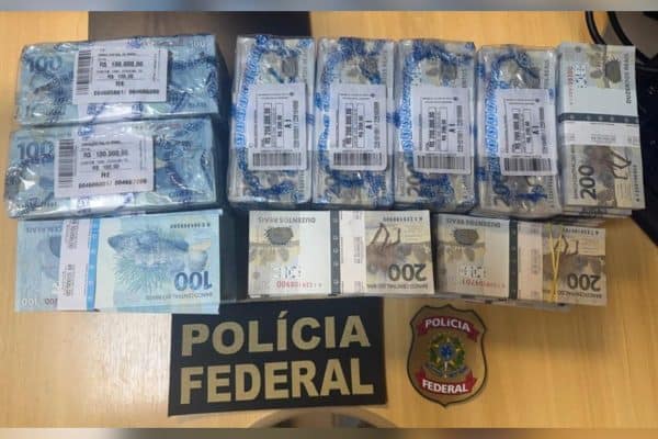 PF prende duas pessoas em Manaus com R$ 1,64 milhão após denúncia de crime eleitoral