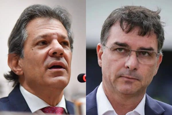 Haddad acusa Flávio de adotar discursos divergentes para evangélicos e católicos