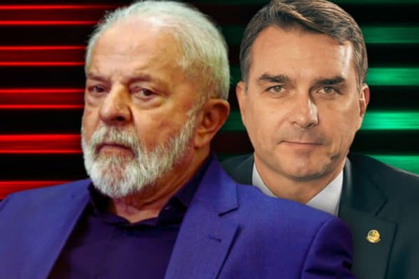 Nova pesquisa indica vantagem de Lula sobre Flávio Bolsonaro na corrida presidencial