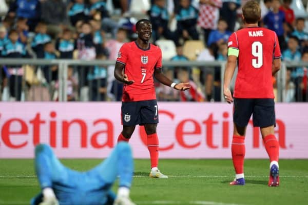 Inglaterra vence Croácia por 7 a 0 com show de Kane e Saka na Liga das Nações
