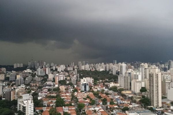 São Paulo em alerta de tempestade no dia das Eleições 2026
