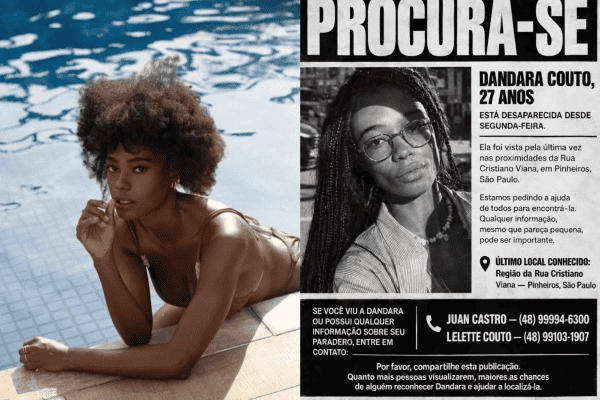 Modelo de 27 anos desaparece em Pinheiros após sair para trançar o cabelo