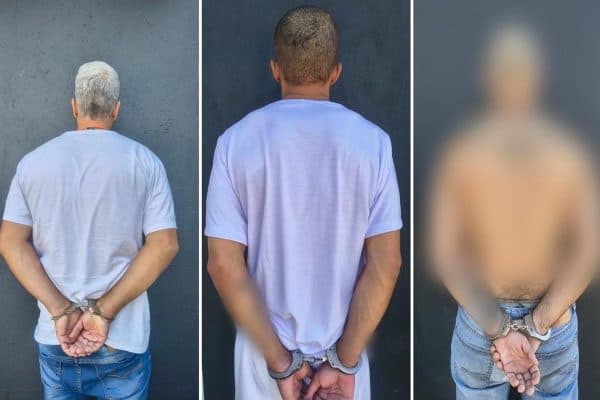 Polícia Penal prende três foragidos da Justiça no DF em operação simultânea
