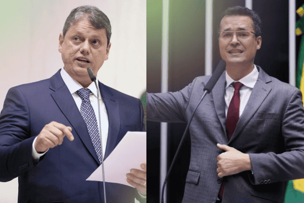 Tarcísio de Freitas apoia Deltan Dallagnol para o Senado e destaca votação expressiva