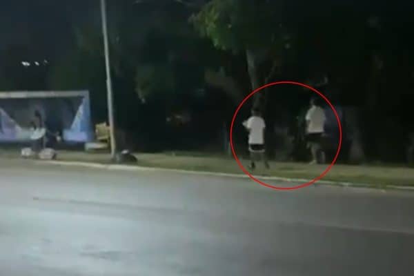 Vídeo mostra suspeitos colando cartazes ofensivos contra Celina Leão em Sobradinho