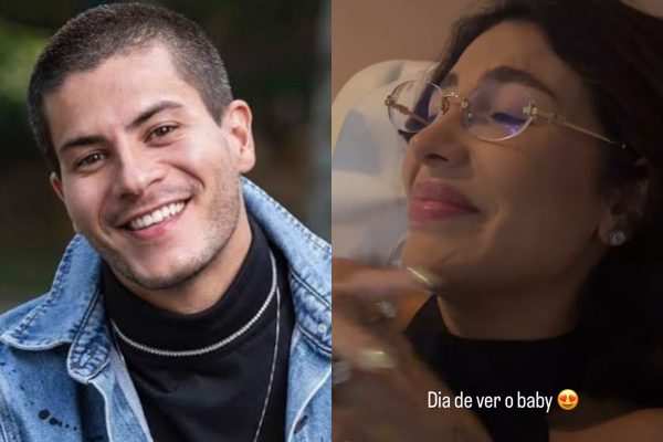 Arthur Aguiar e Jheny Santucci são vistos juntos após separação
