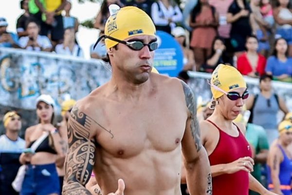 Daniel Cady, ex de Ivete, conquista 2º lugar em competição de aquathlon e triathlon