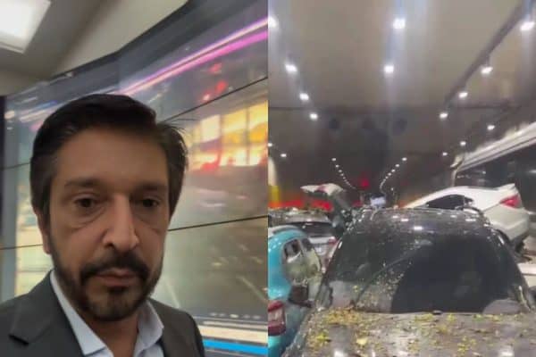 Prefeito de SP, Ricardo Nunes, relata que chuva superou em 40% o esperado para o mês
