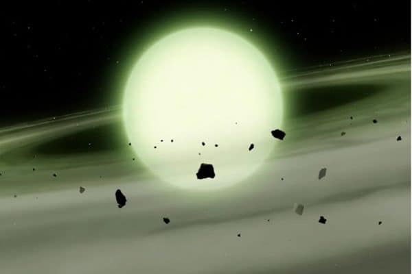 Estrela verde: astrônomos encontram anã branca com cor inédita