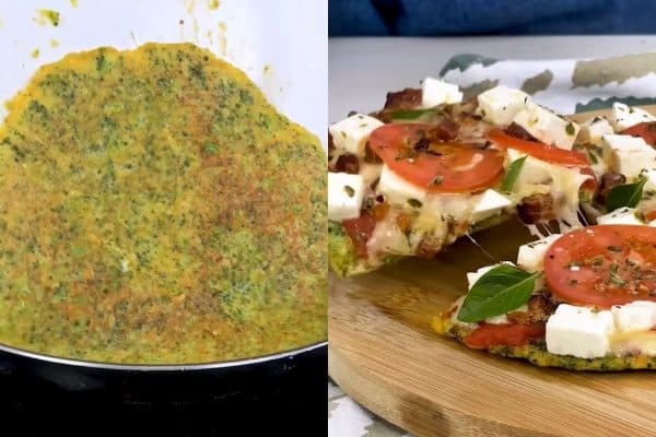Truque com brócolis ralado transforma omelete em opção mais nutritiva para o jantar