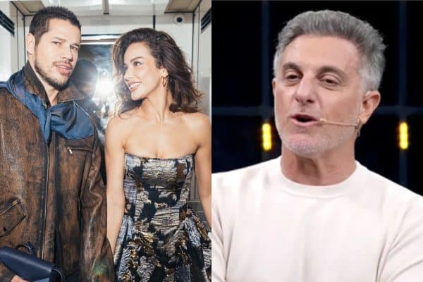 Luciano Huck surpreende José Loreto e Fernanda Marques com pergunta indiscreta