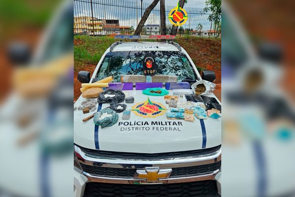 Cubano é detido no DF com maconha, skunk, cocaína e munição restrita