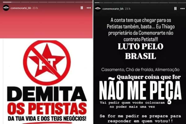Empresários defendem demissão de “petistas” após vitória de Lula em MG