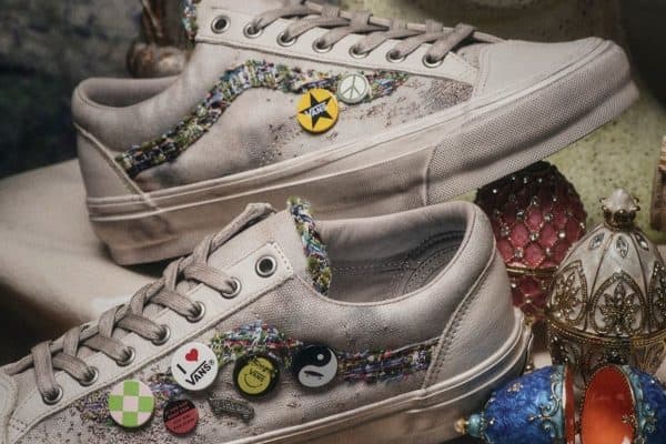 Skate e alta-costura se unem em novo tênis da Vans