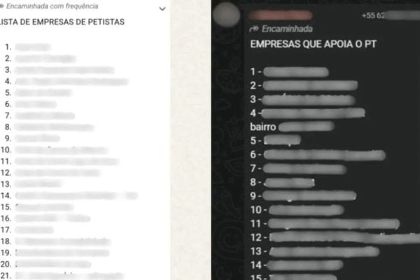 Listas secretas para boicotar “comércios de petistas” causam temor em Goiás