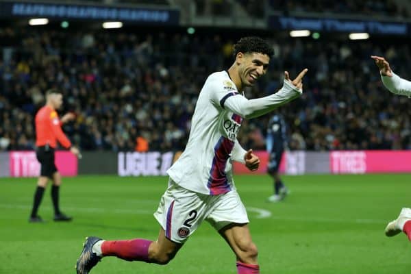 PSG vence por 5 x 1 com três gols e duas assistências de Hakimi