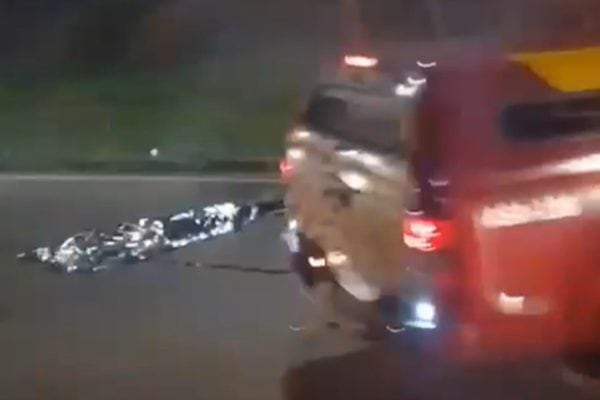 Ônibus atropela motociclista em acidente fatal na DF-280