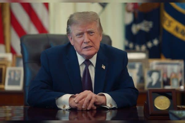 Trump publica imagem da Groenlândia como base aérea militar dos EUA