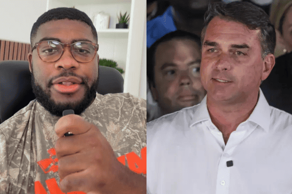 Adversário de Trump pede que Flávio Bolsonaro seja enviado de volta ao Brasil ‘algemado e acorrentado’